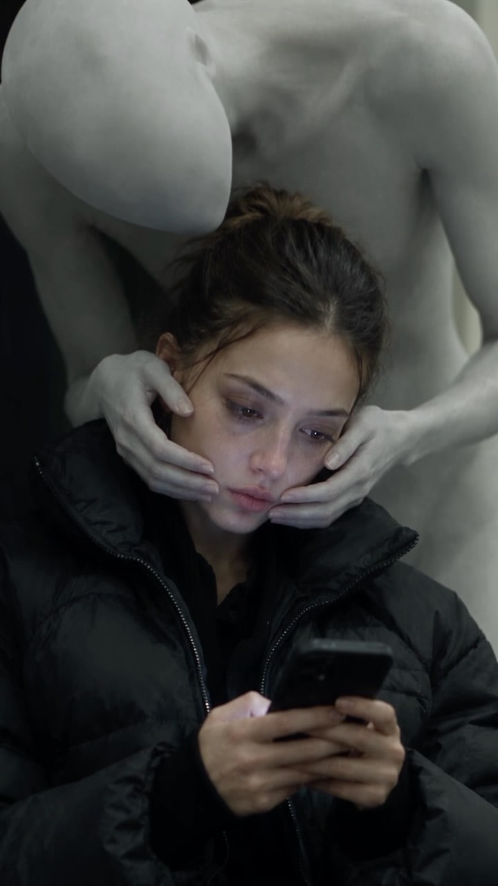 On a night tube, every passenger has a monster
