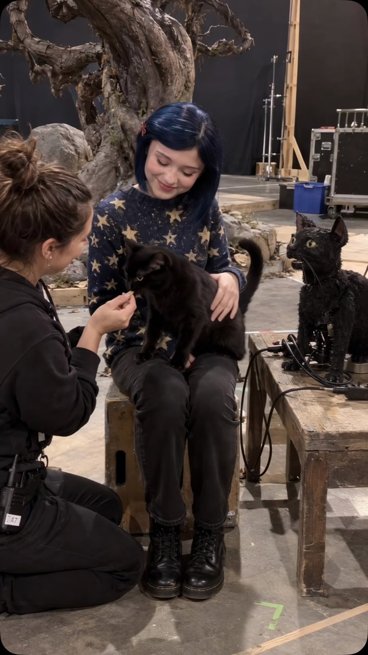 Fake set footage from a live-action Coraline