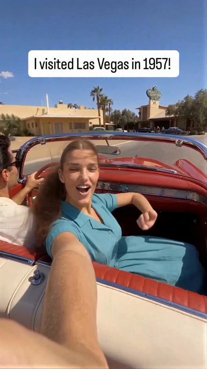 A deadpan 1957 Vegas vlog with a bomb test