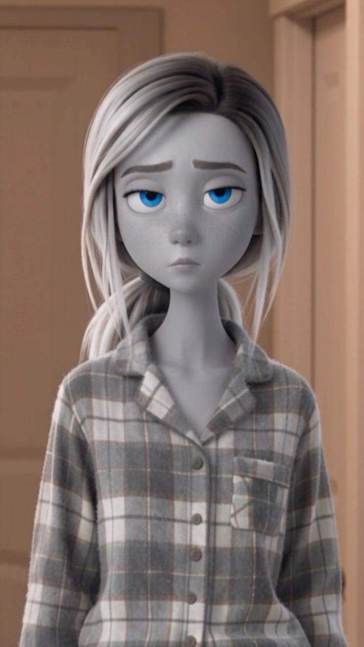 Wife goes grey when the kiss is forgotten