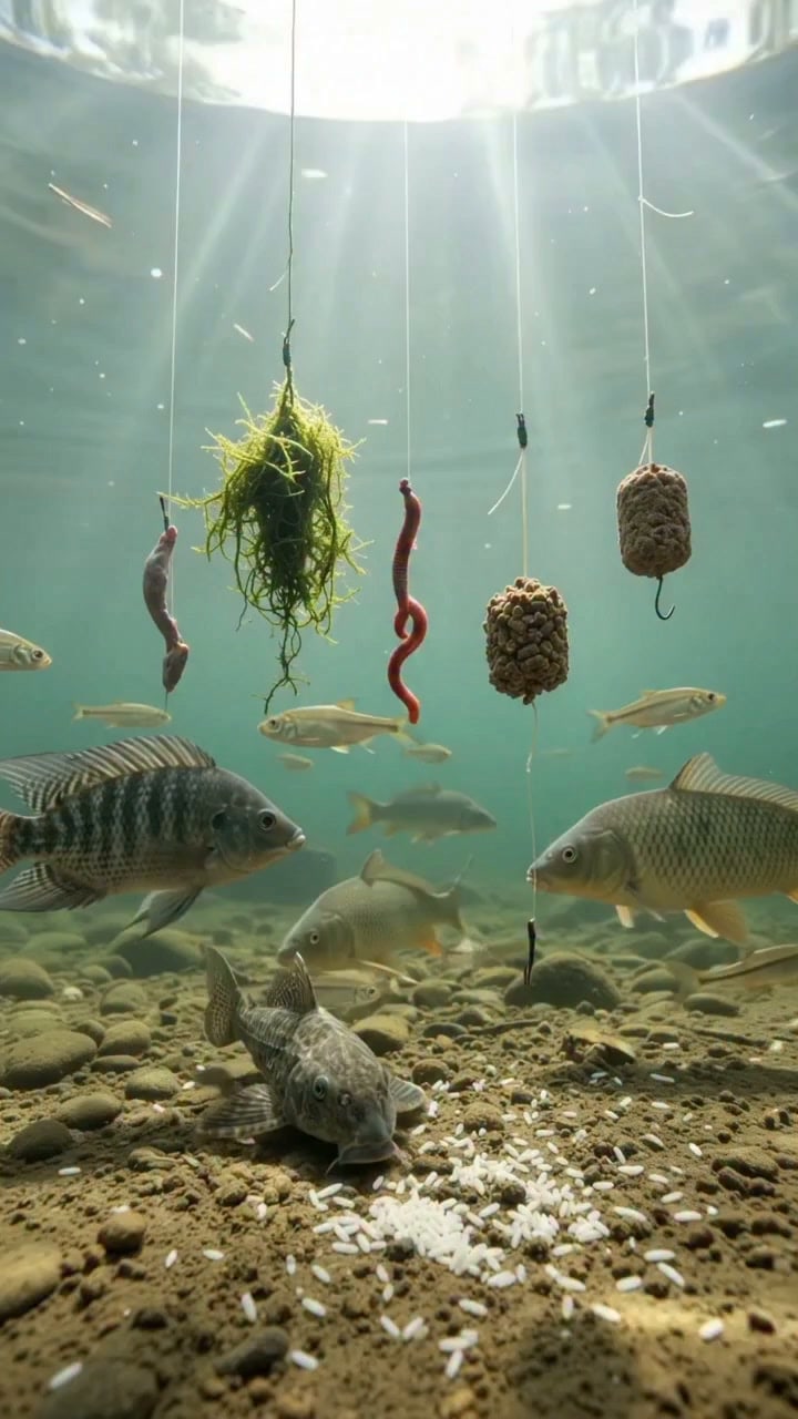 Two fish explain why your hook comes up empty