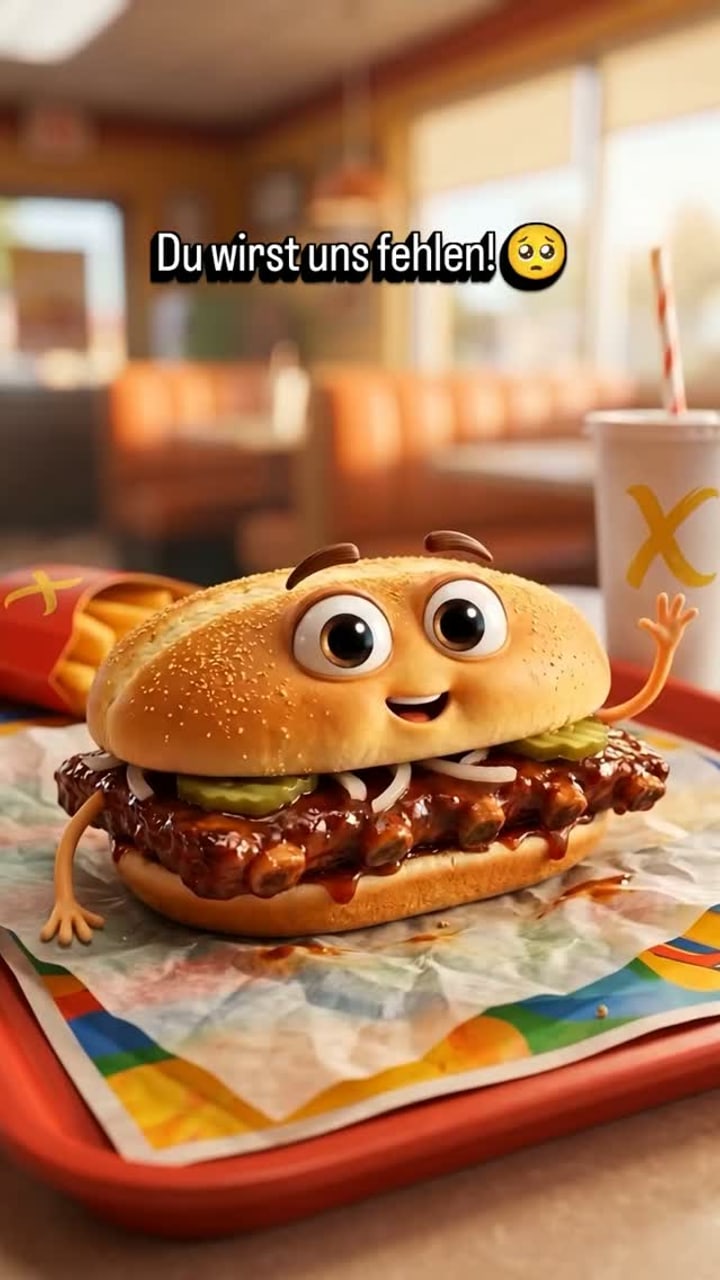 A rib sandwich is banned and the diners leave