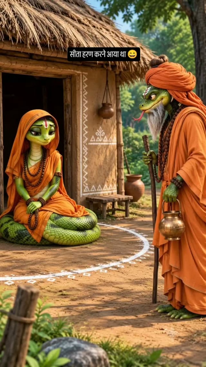 Ravana comes for Sita and gets Preeti instead