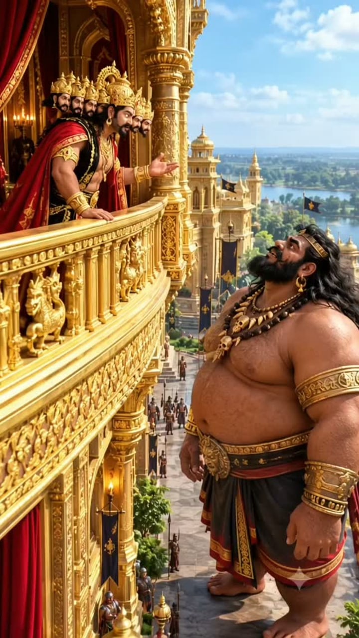A giant brother swears loyalty to a ten-headed king