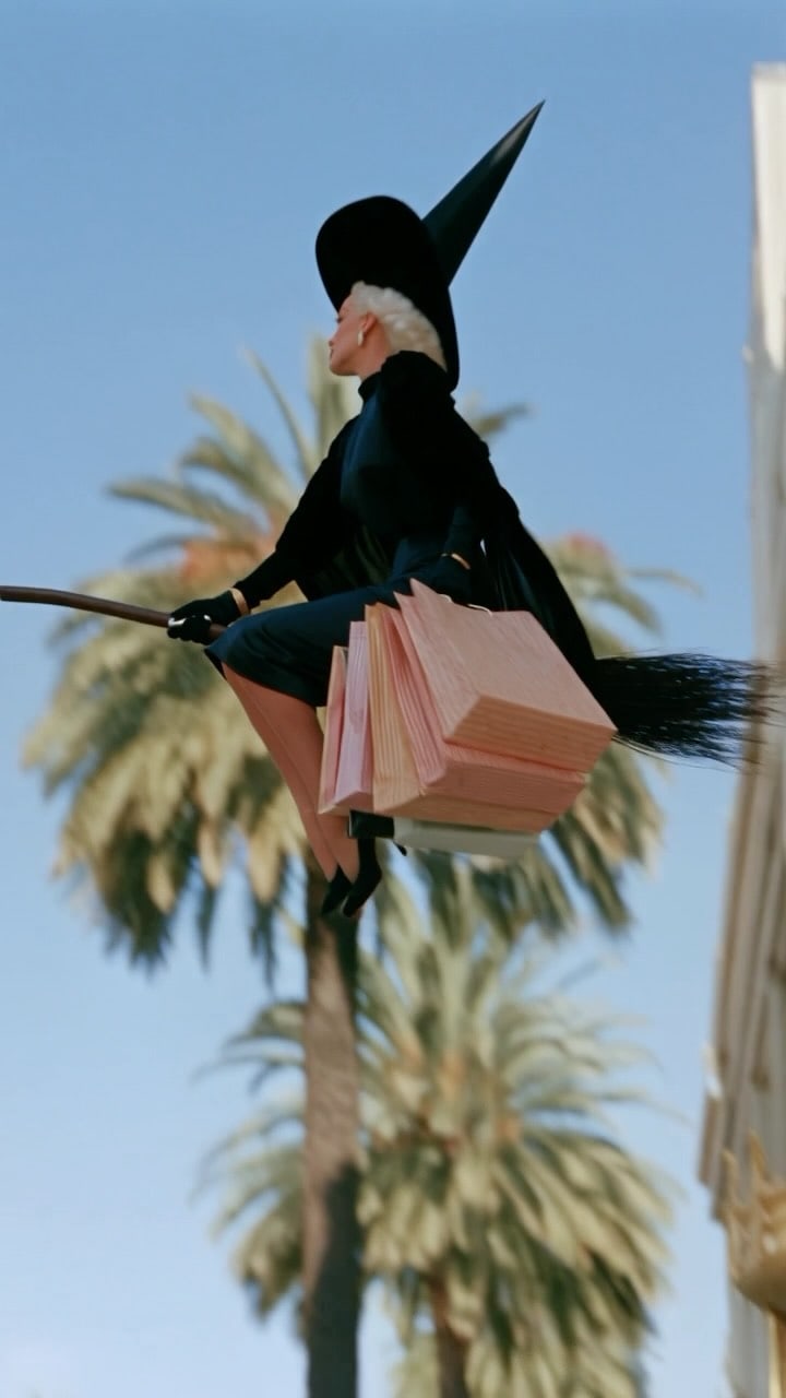 A 1950s witch who refuses to fly economy