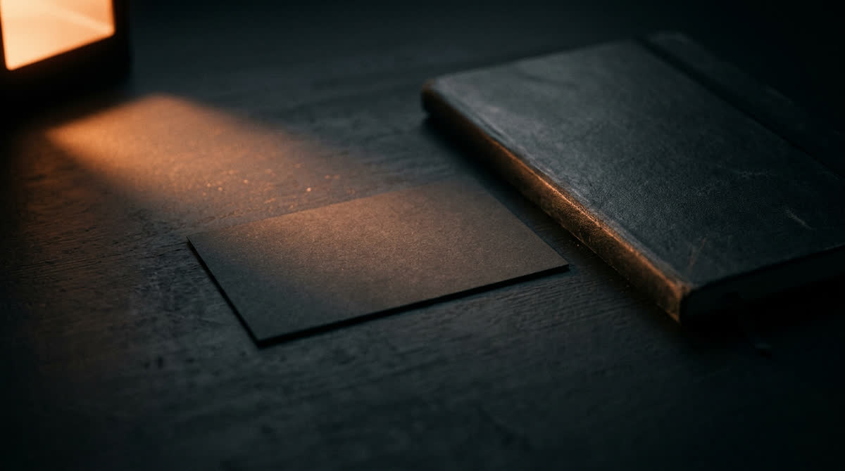 An idea before it is written down.